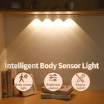 lampe led rechargeable blanc noir moderne interrupteur mouvement clips 3modes luminosité adjustable chambre armoire