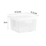 boîtes rangement transparentes modernes poignées vis fil rubans adhésifs organisation artisanale DIY