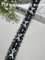 bracelet dentelle décoratif rubans élégant pourbijou bras fait main