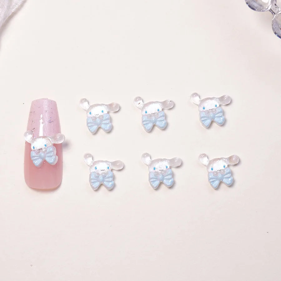 mini breloques résine hello kitty pomponpurin figurines décoratives personnages mignons rubans scrapbooking artisanal DIY