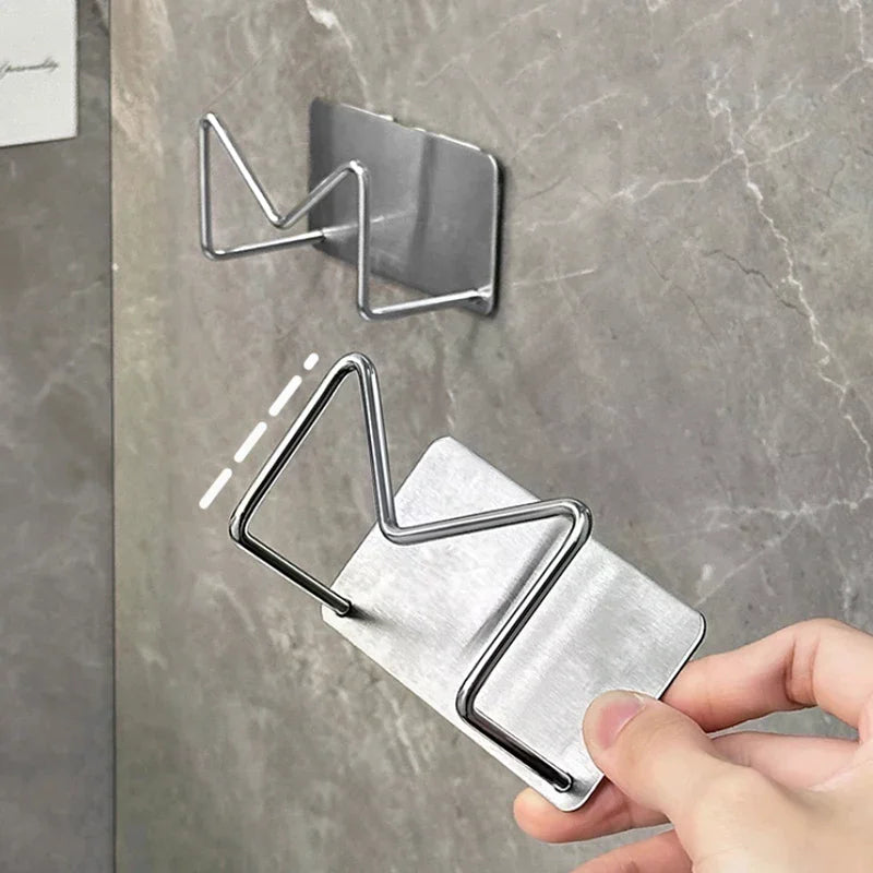 porte curling adhésif blanc rose noir moderne minimaliste métal facile salon chambre