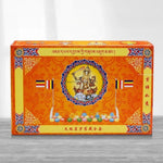 statues bouddha complète kit rituel instructions poudre sacrée rouleaux prières traditionnellements décoratives