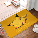tapis antidérapant multicolore pokémon illustration moderne absorbant extérieur entrée cuisine balcon
