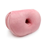 coussin donut mousse mémoire forme coussin siège dossier rose doux moderne