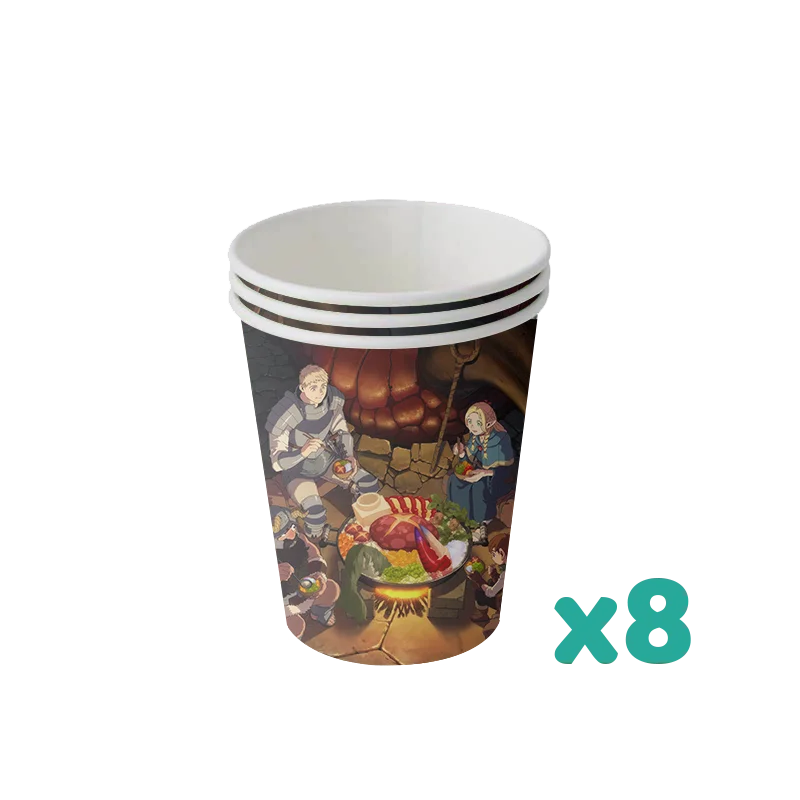bannières festives dessins animés gobelets pailles assiettes multicolores personnages opaques anniversaire clips