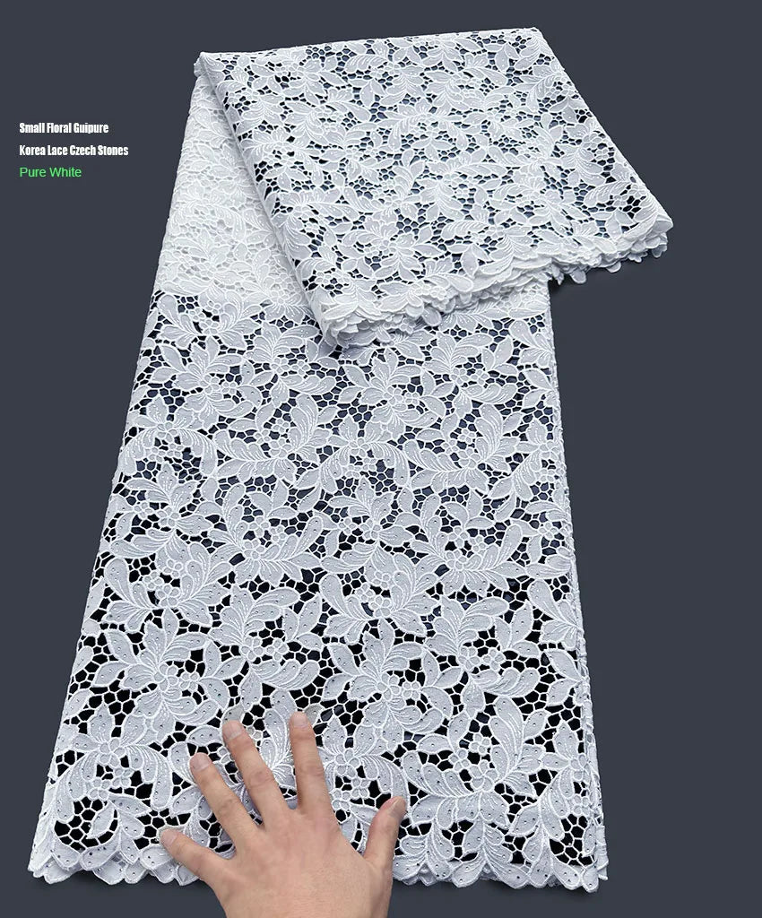 tissu dentelle or marron vert marron fuchsia vert bleu crème noir fleurs petites mariage