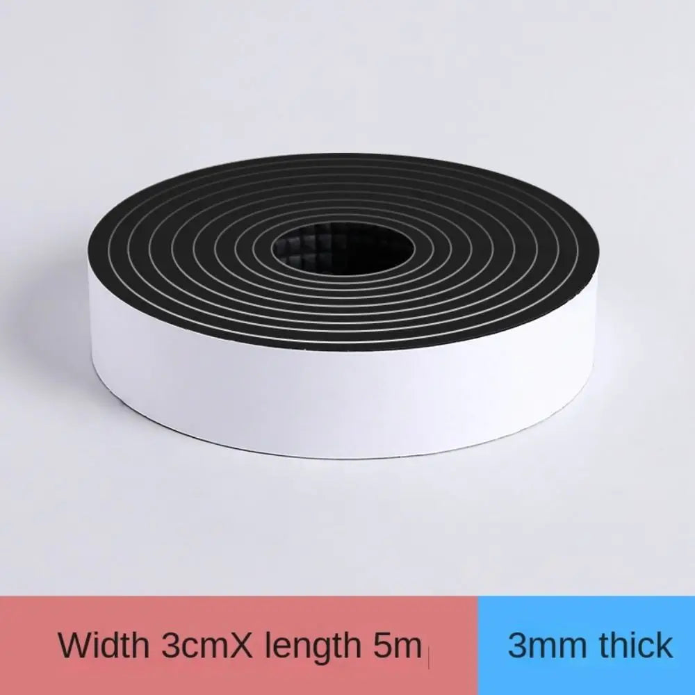 ruban anti résonance adhésif texturé noir blanc pratique longueur 5m largeur 2cm 3cm 4cm
