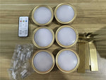 lampe murale led or moderne télécommande éclairage quotidien fixée mur