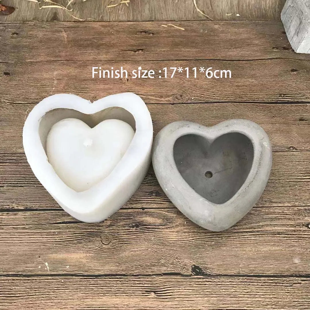 moules silicone pots fleurs diy craft release facile modernes grises blanches
