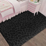 tapis léopard moderne intérieur salon noir rose jaune vert blanc bleu tufté antidérapant polyester