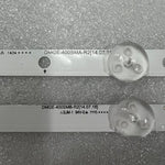 bande lumineuse led blanc ronde translucent moderne connecteur rondelles télévision