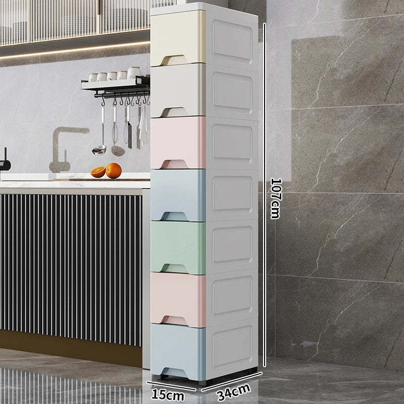 rangements mural blanc gris moderne minimaliste meuble tiroirs poignées roulettes