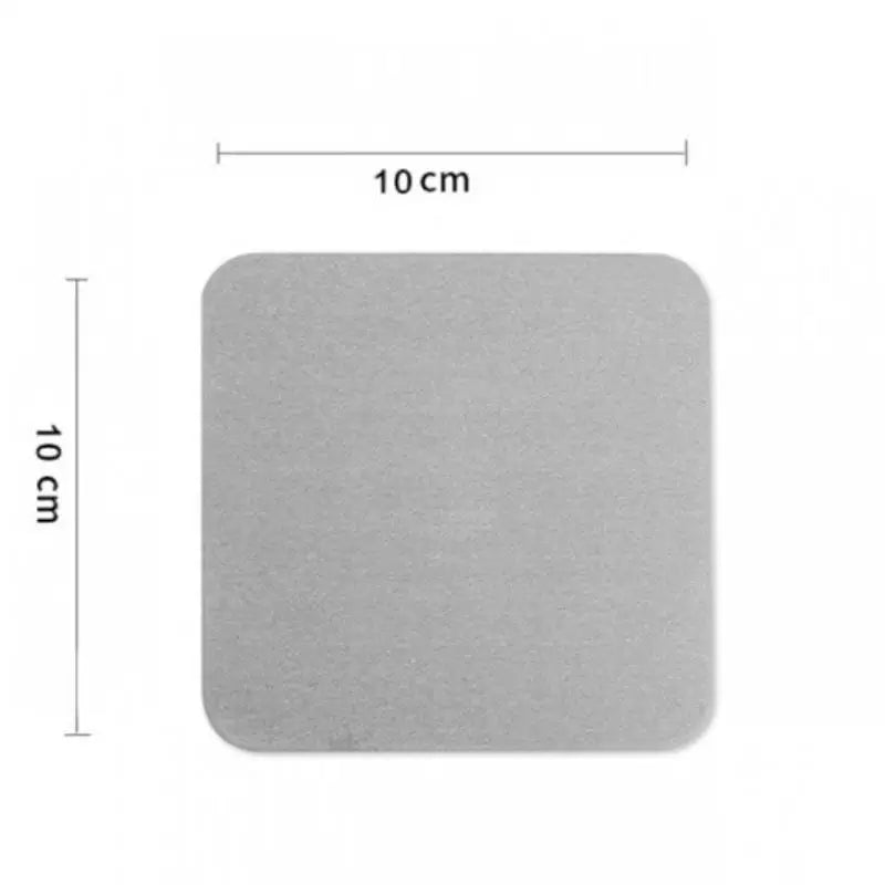 supports verre adhésifs modernes minimaliste couleurs bleu gris rose vert