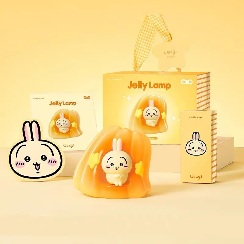 lampe led mignon motif lapin jaune marron gris chambre enfant