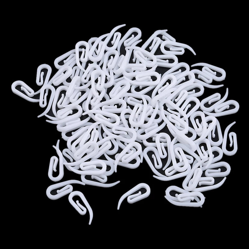 clips papier blancs plastique pp 100 pièces rangement simple moderne
