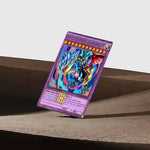 autocollants décoratifs imperméables yuGiOh cartes jeu violet bleu noir illustration dragon