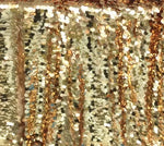 tissu paillettes polyester acrylique rouge argent bleu rose violet doré élégant brillant 150cm
