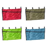 Sac hamac rouge vert bleu clips poches portable pratique moderne camping voyage