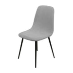 chaise moderne tissu imprimé petits points vert noir beige gris marron bleu blanc