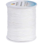 corde nylon noire tissée 100 yards corde blanche lisse utilitaire moderne 1.5mm