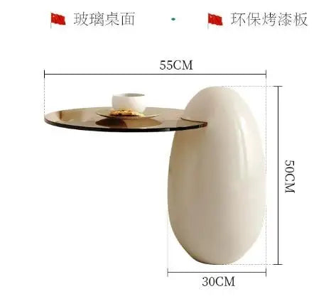 canapé lit blanc bouclé moderne table basse coussins décoratifs