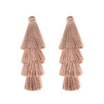 pompons franges polyester décoratifs modernes couleur bleu noir beige rose violet vert jaune blanc