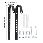 panier vélo noir maille métallique clips fixation poignée durable universel extérieur moderne