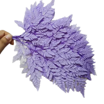 bouquet artificiel moderne violet beige blanc vert rose bleu feuilles fines minimalistes intérieur