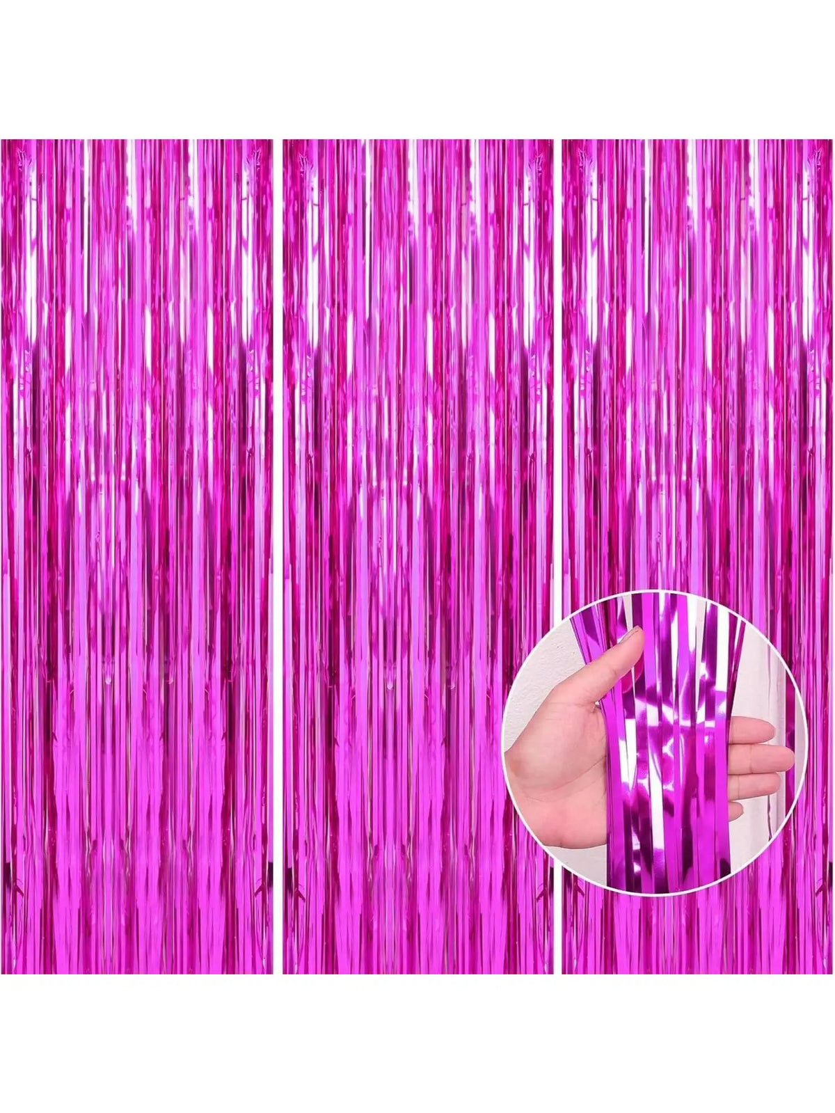 rideau paillettes rose clair moderne festif occasion anniversaire baby shower mariage photo décoration murale