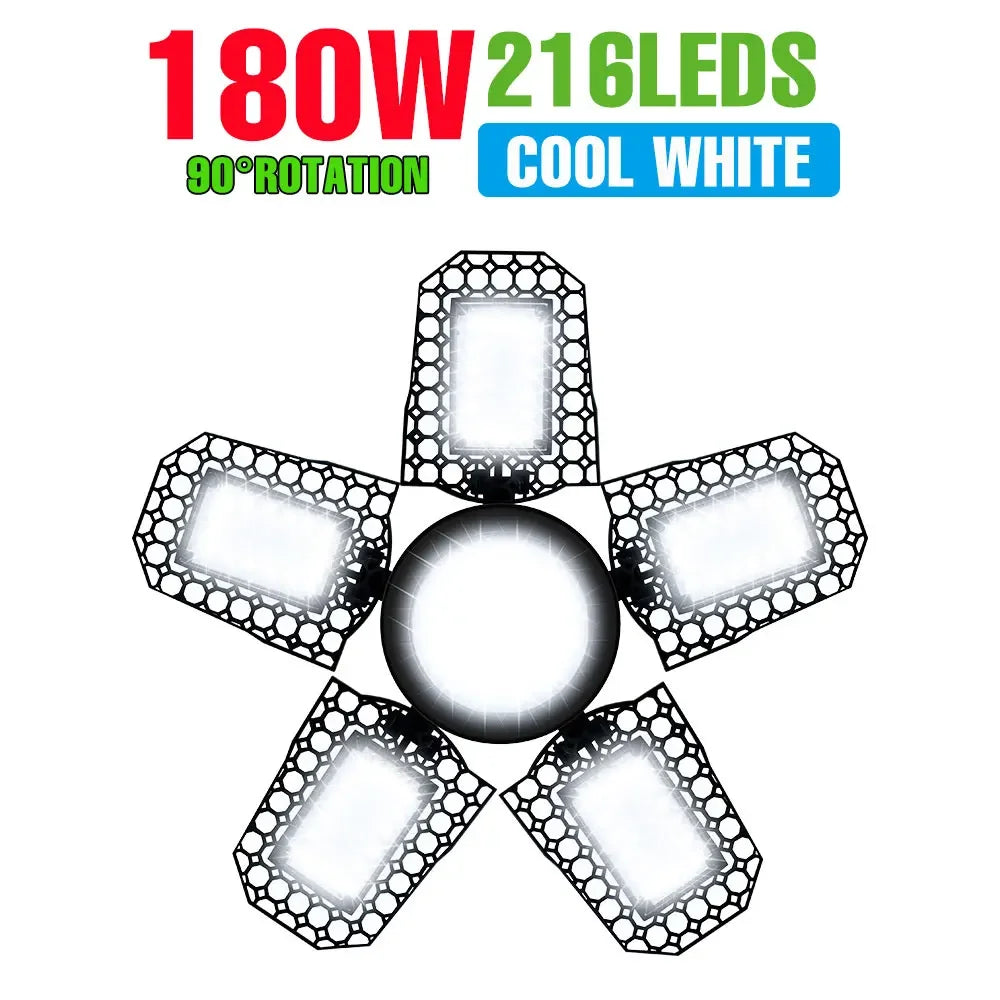 lampe led déformable noir blanche 1000 lumens e27 industrielle moderne