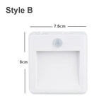 lampe nuit sensorielle mouvement blanc moderne adhésif luminosité réglable auto constante chambre couloir