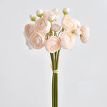 bouquet fleurs artificielles roses blanches vertes oranges intérieur moderne élégant anniversaire mariage