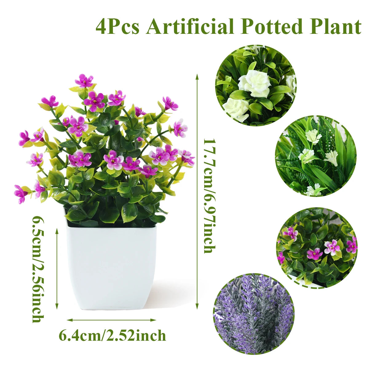 décoration intérieure moderne plante artificielle vert feuilles uniformes pot anniversaire mariage baby shower