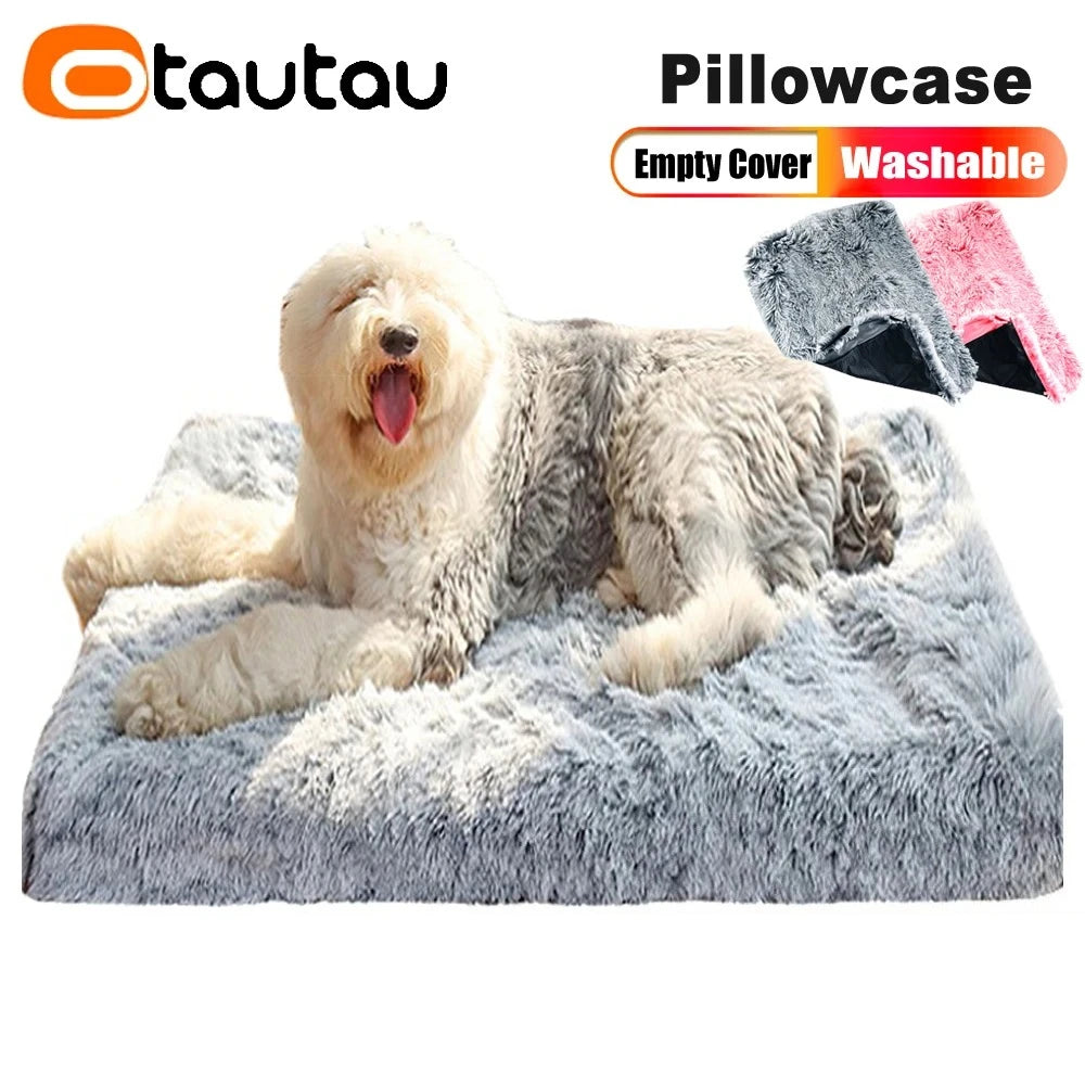 housse canapé lit carré peluche grise moderne anti dérapante imperméable