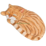 tapis antidérapant coussin rayures orange noir beige salle bain respectueux environnement