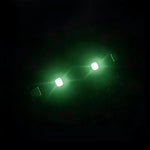 rubans led colorés adhésifs diodes intégrées modernes bleu vert rouge blanc technologie construction