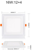 plafonnier led moderne blanc télécommande 110v 220v rgb 6w 9w 16w 24w