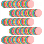 guirlande papier colorée cercles suspendus anniversaire mariage décoration fête chapeaux ballons bannières
