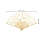 éventail artisanal traditionnel motifs floraux bambou naturel métalliques fixations manuelles porte fanette crafting matériaux