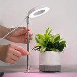 lampe led plante réglable hauteur blanc moderne piquet câble usb contrôle multi fonction 8h