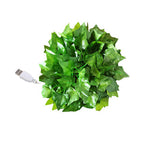 guirlande lumineuse feuilles vertes feuilles oranges batterie usb blanc chaud bleu rouge