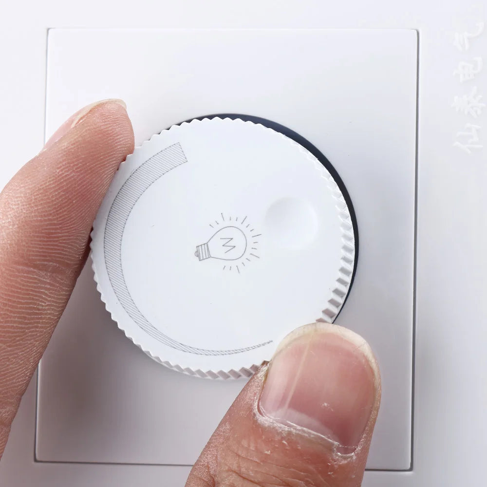interrupteur éclairage blanc moderne réglable luminosité 15w 80w abs certification brightness controller