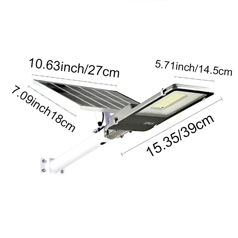 lampes solaires modernes panneaux solaires noirs led blanches autonomes contrôles distants