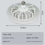 ventilateur lampe led moderne blanc télécommande éclairage fan grille ventilation