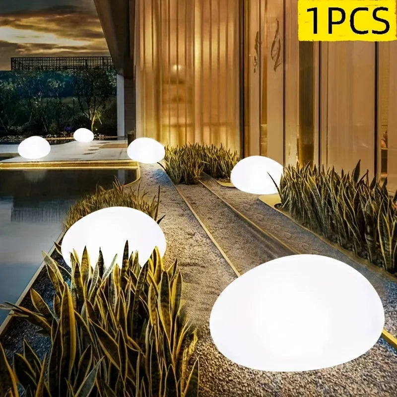 lampe solaire extérieure verre blanc moderne ip65 autonome adhésive patio jardin blanc lisse minimaliste