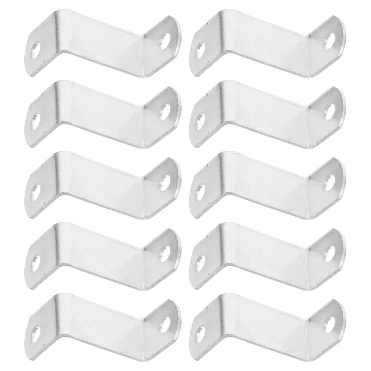 pinces angle droit bricolage bois moderne argentées outils cadre photo clips miroir fixations vis.instructions