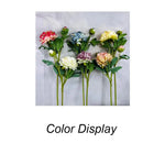 décoration mariage bouquet artificiel pivoine rose blanc naturelintérieur
