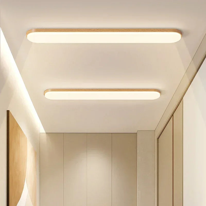 lampe moderne led blanc bois noix 120cm 90260v certifiée ccc rohs vde