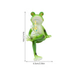 statue grenouille verte bleue jardin résine décorative pots fleurs outils pelle pioche chapeau succulentesintérieurextérieur