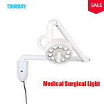 lampe chirurgicale led moderne fixation murale blanc durable 50000h infrared sensing 80000lux